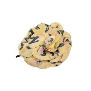 Chanel Vintage Cloth Brooch Camelia